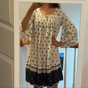 Mudd Boho Bell Sleeve Dress in XS